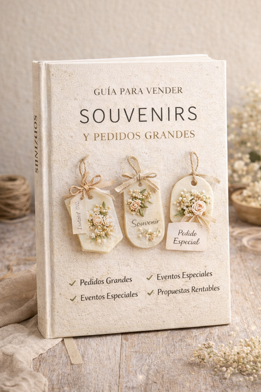 GUÍA PARA VENDER SOUVENIRS Y PEDIDOS GRANDES